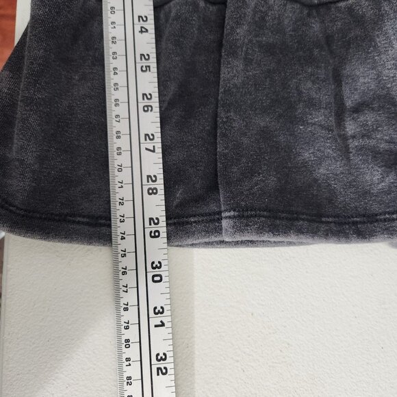 Wild Fable XS Washed Black Tiered Long-Sleeve Mini Dress - Picture 7 of 14